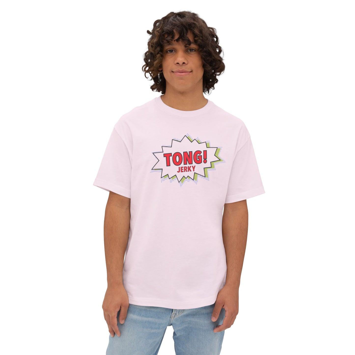 Tong Jerky Unisex Oversized Boxy Tee