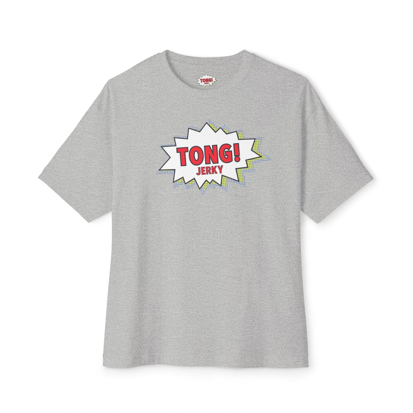 Tong Jerky Unisex Oversized Boxy Tee - Dark Colours