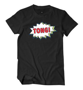 Tong Black T-Shirt (Female) - Tong Beef Jerky 