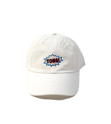 TONG! relaxed cap (White) - Tong Beef Jerky 