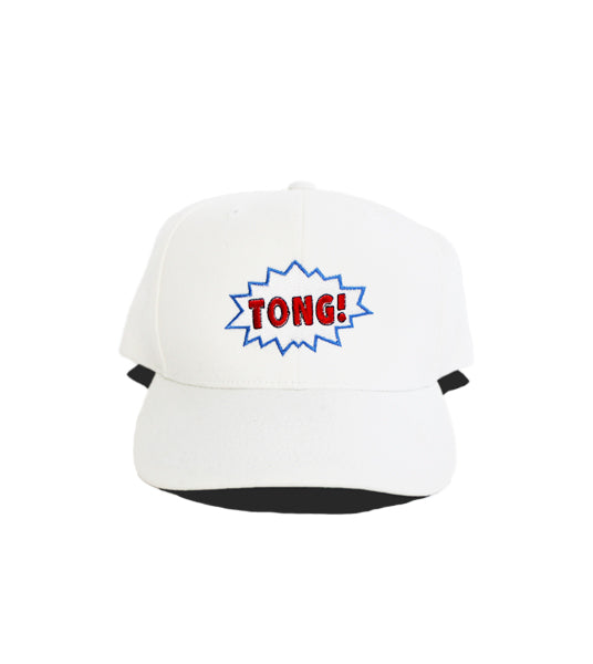 TONG! Snapback (White) - Tong Beef Jerky 